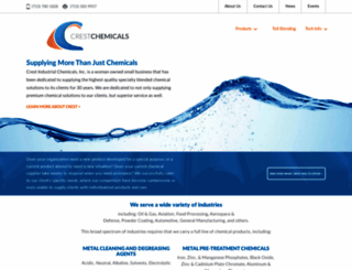 crestchemicals.com screenshot