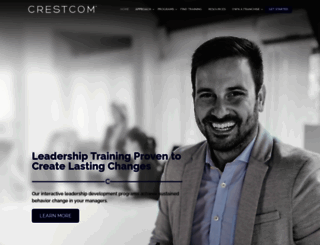 crestcomleadership.com screenshot