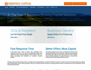 cresthillcapital.com screenshot