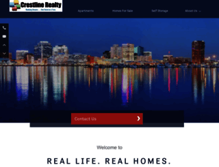 crestline-realty.com screenshot