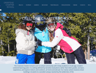 crestone-charter-school.org screenshot