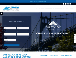 crestviewrecovery.com screenshot