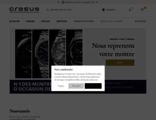 cresus.fr screenshot