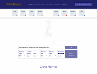 crete-homes.com screenshot