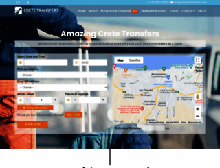 crete-transfers.com screenshot
