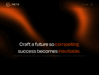 creteagency.com screenshot