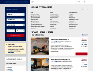 cretetophotels.com screenshot