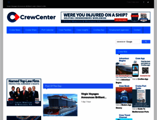 crew-center.com screenshot
