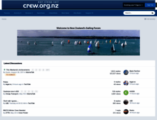 crew.org.nz screenshot
