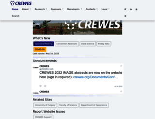crewes.org screenshot