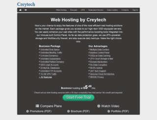 creytech.com screenshot