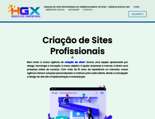 criacaodesites.com.br screenshot