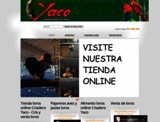 criaderoyaco.com screenshot