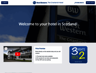 crianlarich-hotel.co.uk screenshot
