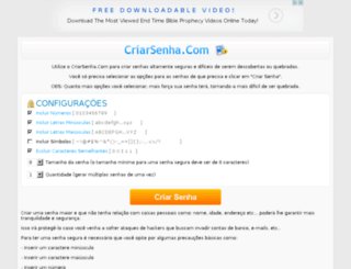 criarsenha.com screenshot