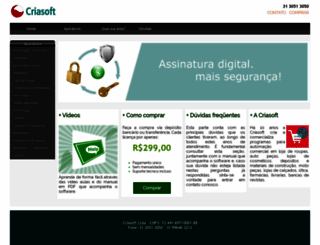 criasoft.com screenshot