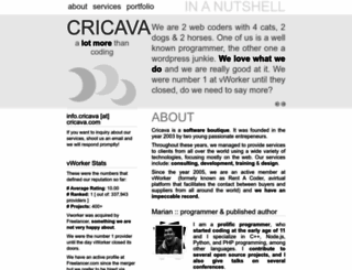 cricava.com screenshot