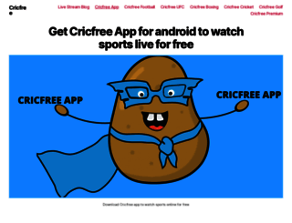 cricfreeapp.com screenshot