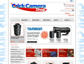 crickcamera.com screenshot