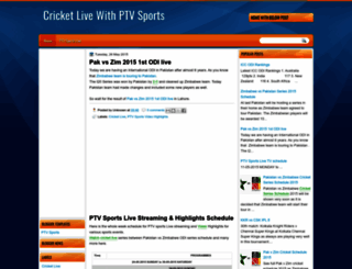 cricket-ptvsports-live.blogspot.com screenshot