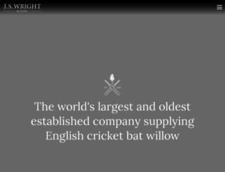 cricketbatwillow.com screenshot