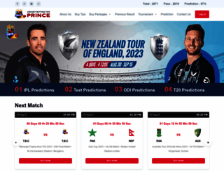 cricketbettingtipsprince.com screenshot