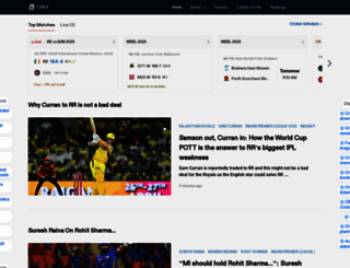 cricketexchange.in screenshot