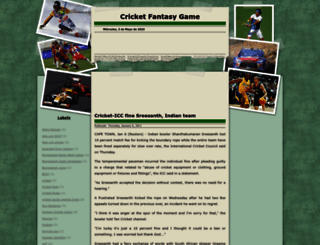 cricketfantasygame.blogspot.com screenshot