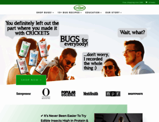 cricketflours.com screenshot