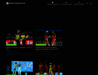 crickethighlightshd.com screenshot