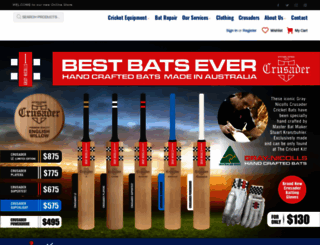 cricketkit.com.au screenshot