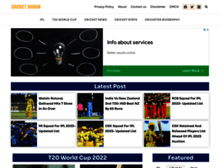 cricketshokin.com screenshot