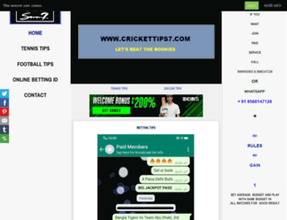 crickettips7.com screenshot
