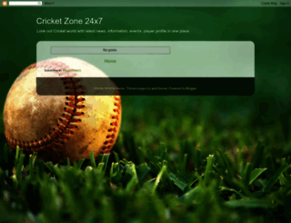 cricketzone24x7.blogspot.com screenshot