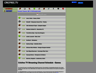 crickfree.net screenshot