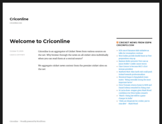 criconline.com screenshot