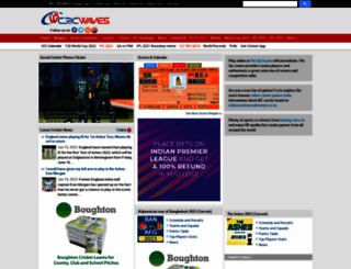 cricwaves.appspot.com screenshot