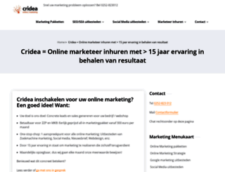 cridea.nl screenshot