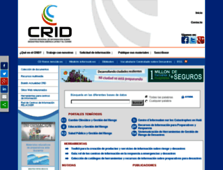 cridlac.org screenshot