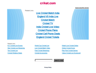 crikat.com screenshot