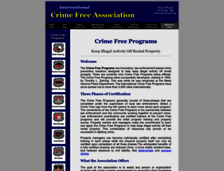 crime-free-association.org screenshot