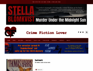 crimefictionlover.com screenshot