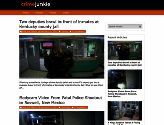 crimejunkie.com screenshot