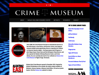 crimemuseum.org screenshot