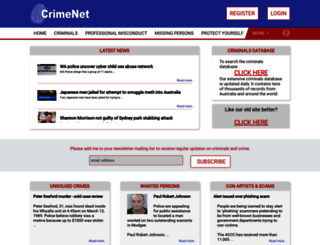 crimenet.net screenshot
