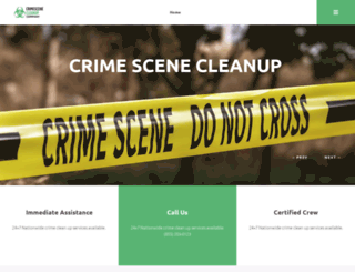 crimescenecleanup.company screenshot