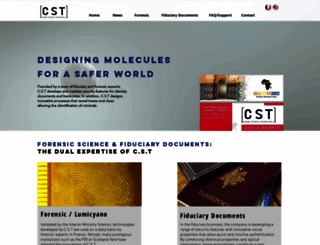 crimesciencetechnology.com screenshot