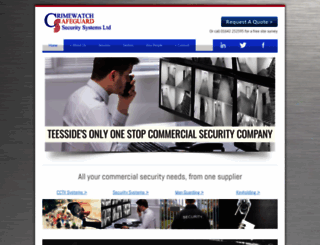 crimewatchsystems.co.uk screenshot