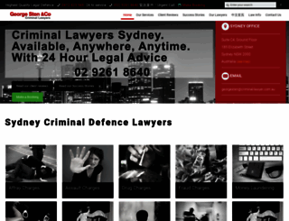criminal-lawyer.com.au screenshot