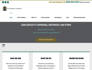 criminalattorneysandiego.com screenshot